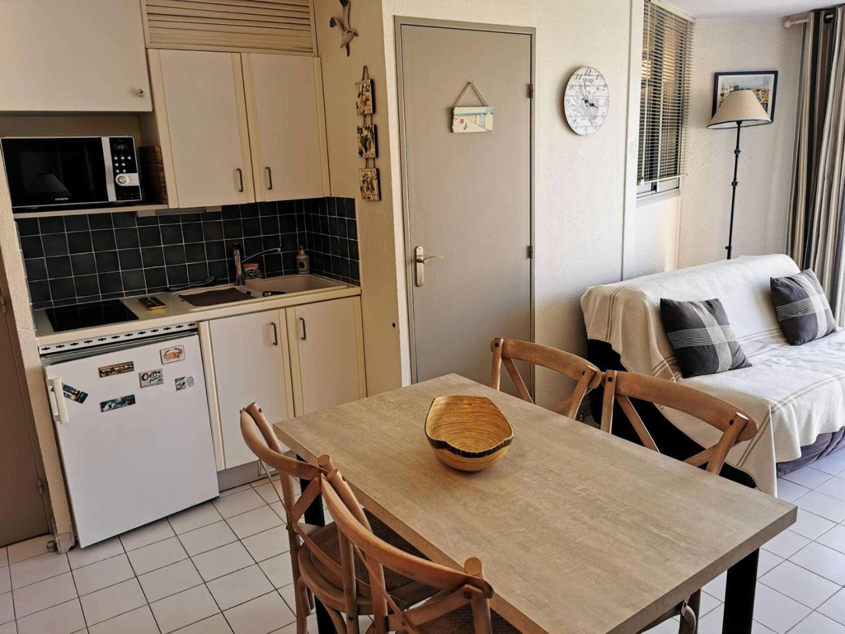 Residence Copacabana - Appartement Pour 6 Personnes A Port Leucate Avec Vue Sur La Mer. Ref: 1Cop_103A Mae-4684 ภายนอก รูปภาพ