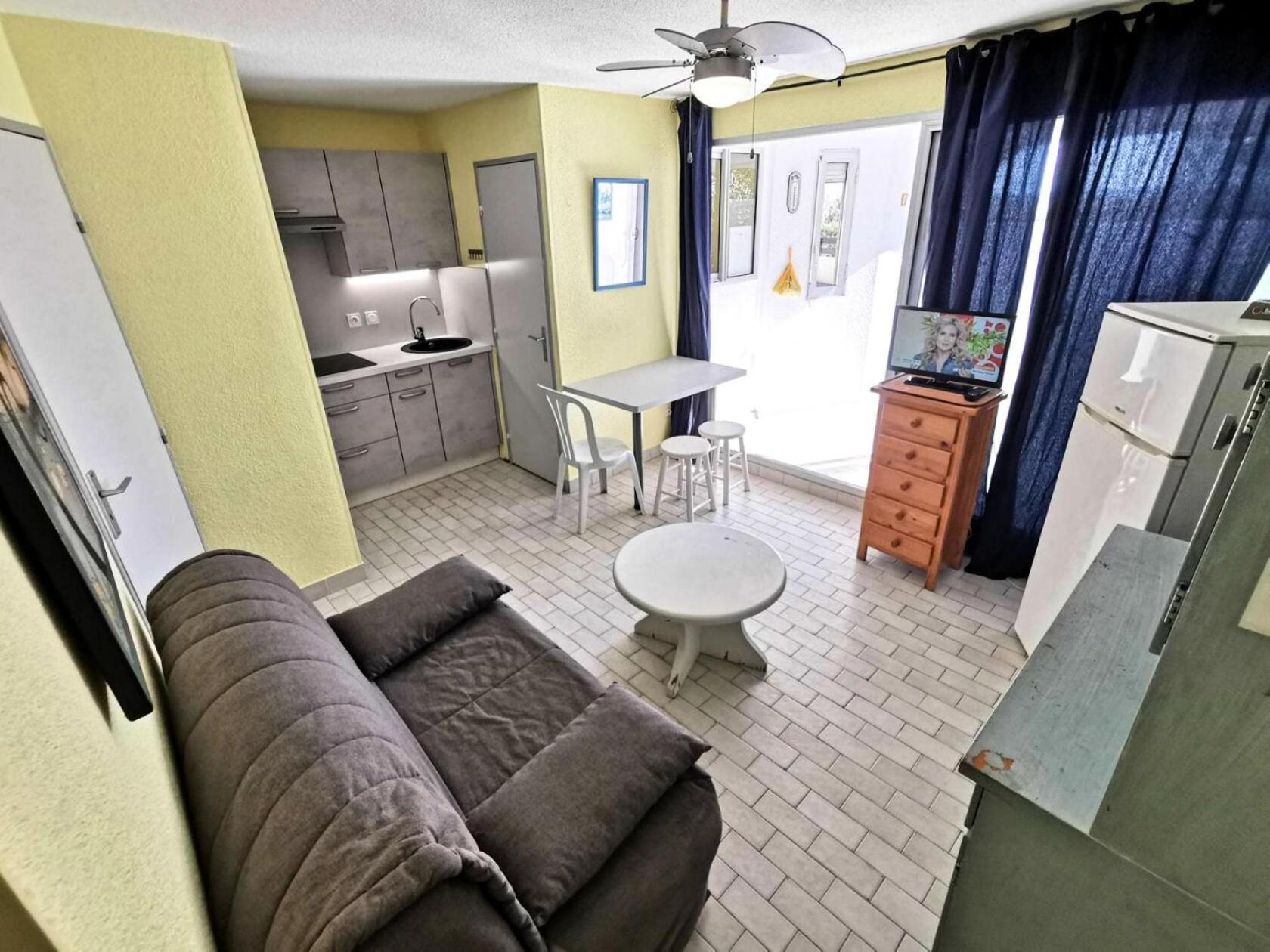 Residence Copacabana - Appartement Pour 6 Personnes A Port Leucate Avec Vue Sur La Mer. Ref: 1Cop_103A Mae-4684 ภายนอก รูปภาพ
